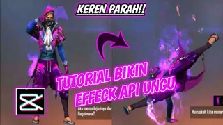 TUTORIAL CARA BIKIN EFEK ASAP AURA UNGU KEREN FREE FIRE TERBARU 2020 | App Syno ganteng