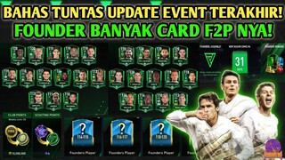 BANYAK CARD OVR TINGGI UNTUK F2P! BAHAS TUNTAS UPDATE TERAKHIR EVENT FOUNDER FIFA MOBILE YUAHPLAY!