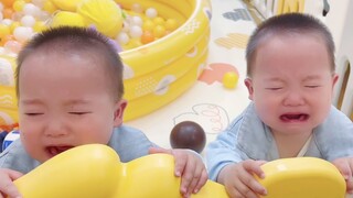 震惊！某俩“萌娃up主”首次“哭播”！！