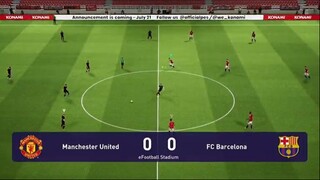 eFootball - Manchester Utd vs Barcelona - Trò chơi