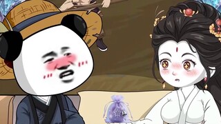 He is also a miner in the fairy world. While others are working hard to mine, he is drinking tea and