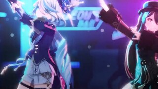 【موديل متحرك لـ Genshin Impact】 حفلة الرقص مع عشبة الحب 【فونينيا و هو تاو】