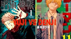 jika Denji vs Yuji mode manusia