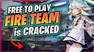 F2P FIRE TEAM is the BEST! Starring Ruby & Annabella in Tower of Fantasy