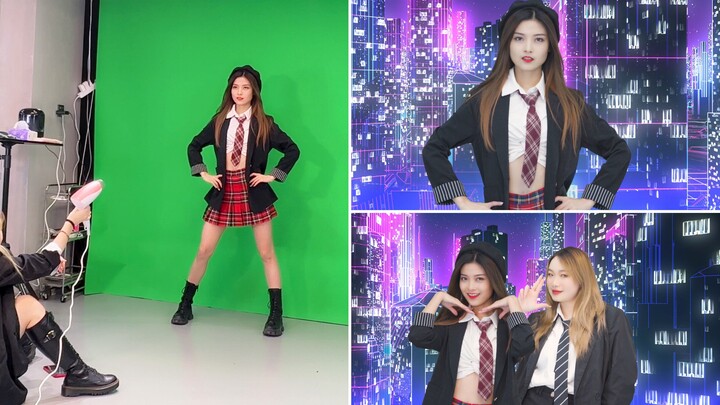 【Su Si Miao】Tari ulang di layar hijau “Super Yuppers!” Cosmic Girls Chocome | Mencoba menghadirkan k