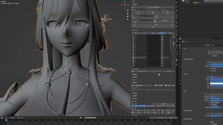 Proses Blender Murni untuk menghasilkan animasi MMD 3D