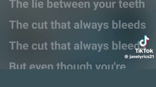 The cut that always bleed // conan gray lyrics