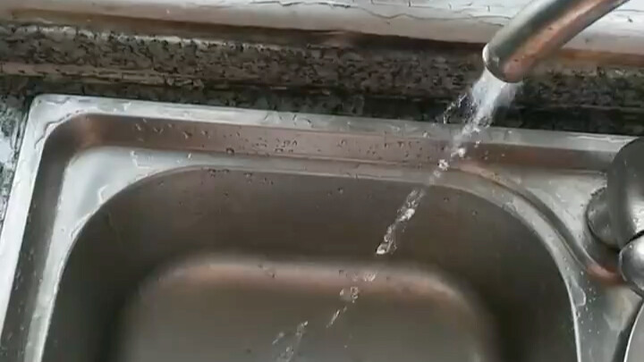 Even the faucet has come to life
