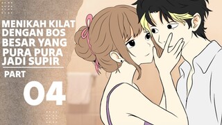 MENIKAH KILAT DENGAN BOS BESAR YANG PURA PURA JADI SUPIR PART 4 - Drama Animasi Sekolah