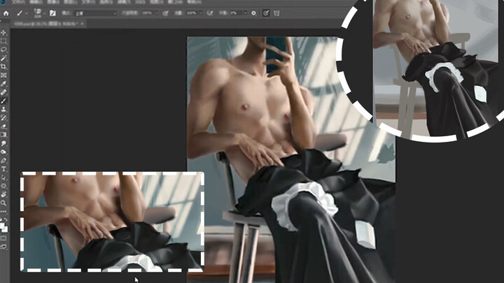 [Painting Process] Seduction
