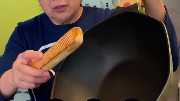 Did Grandma read that wrong? It’s “sha” — fir bread! This is seriously tough as nails!