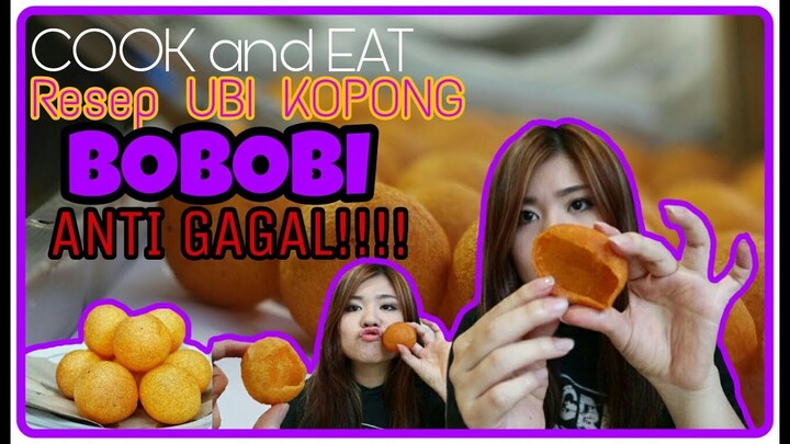 RESEP BOBOBI(BOLA BOLA UBI)KOPONG ANTI GAGAL!!!