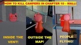 (PIGGY IN VENTS!) HOW TO KILL CAMPERS GLITCHING IN CHAPTER 10 - MALL [Roblox Piggy Glitches]