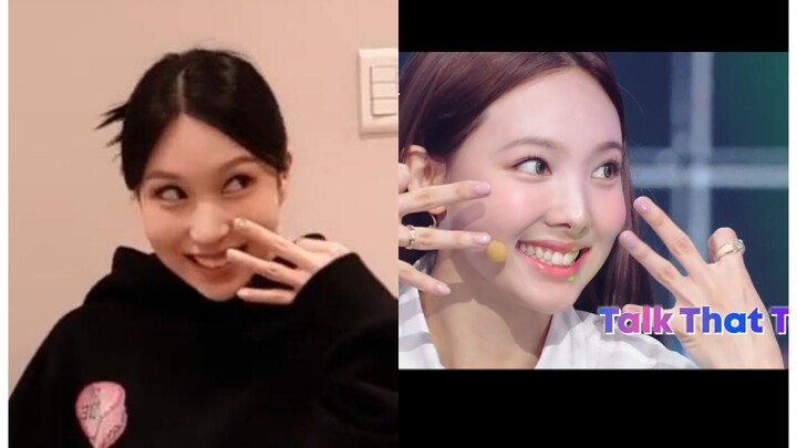 Semua adalah si jenius kecil yang meniru Nayeon, ayo segera bikin grup dan ikut ajang pencarian baka