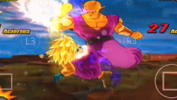 Goku SSJ 3 VS Piccolo Orange Giant - DB MOD ANDROID GAMEPLAY