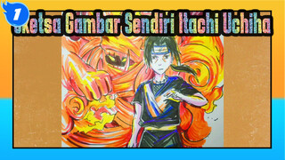 Sketsa Gambar Sendiri Itachi Uchiha_1