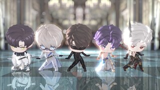 帅帅的大男孩，完美的身材【恋与深空mmd】
