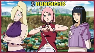 AS 5 MÃES MAIS FORTES EM BORUTO | 5 KUNOICHIS