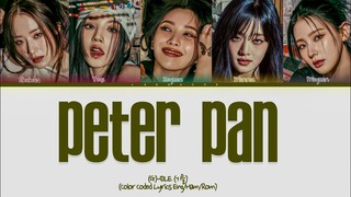 (G)-IDLE (기들) - PETER PAN (Color Coded Lyrics Eng/Han/Rom)