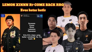 sepuh RRQ come back -  Lemon Xinn R7 Vynn bakal masuk roster tim RRQ season 13