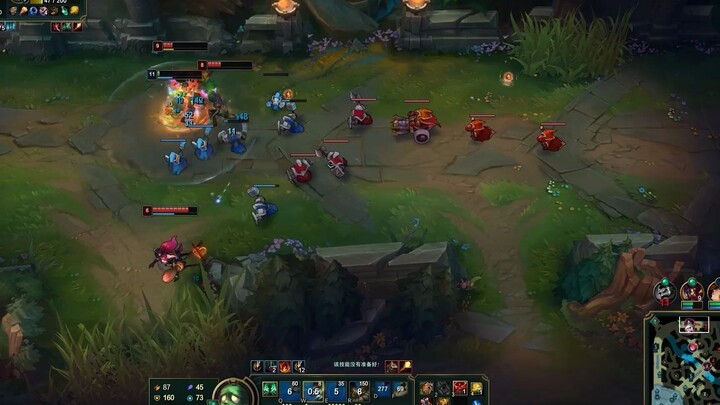Đường trên dùng Amumu vẫn rất vui đấy