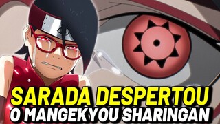 SARADA DESPERTOU SEU MANGEKYOU SHARINGAN E BORUTO SHIPPUDEN CONFIRMADO! Time Skip? - BORUTO CAP 80