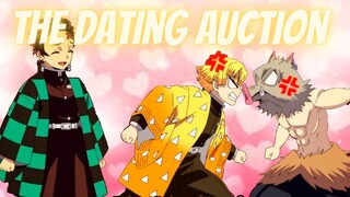 Demon Slayer Boys x Listener (HIGH SCHOOL AU) | ROLEPLAY ASMR | The Dating Auction