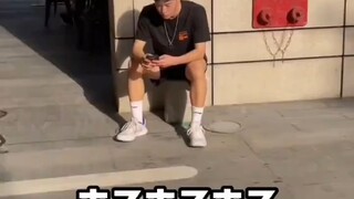 Boys, please take good care of yourselves when you're out and about. Athletes #StreetSnap