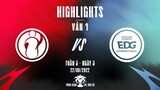 IG vs EDG| Highlights - Game 1 | Tuần 3 Ngày 3 | LPL Mùa Hè 2022