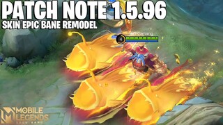 EUDORA NERF, XBORG NERF, SUN NERF, HARLEY NERF, YVE BUFF, ZHASK BUFF - PATCH NOTE 1.5.96 MLBB