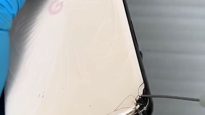 I found Goggle pixel Cracked Screen but repair😮