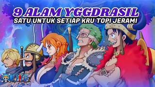 LENGKAP!!! MASING-MASING ALAM YANG AKAN MEMISAHKAN KRU TOPI JERAMI ( ONE PIECE: HD 1080p )