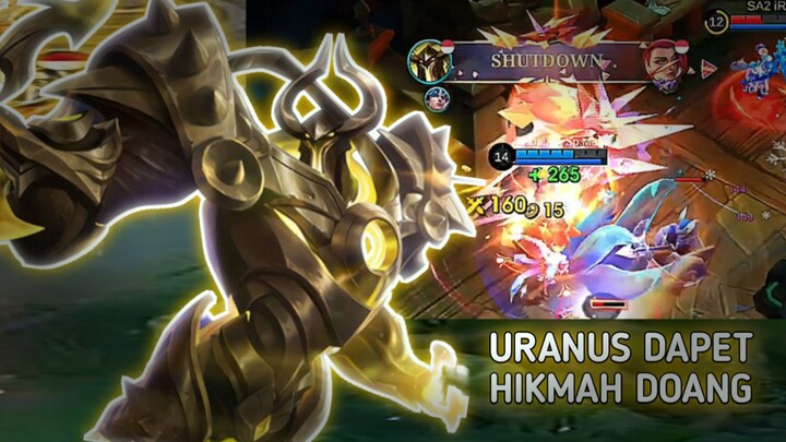 Uranus dapet assist doang :>