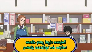 cerita wanita yang ingin menjadi penulis novel,tetapi dikota terjadi insiden misterius satu per satu