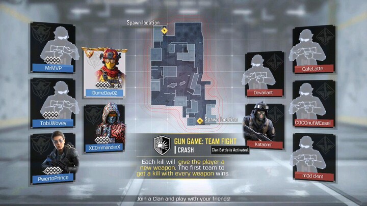 cod clan war just got lucky