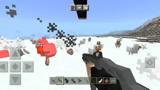 3D Gun ADDON in Minecraft PE