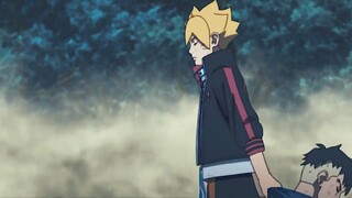 Kawaki lost to Momoshiki, Naruto came to the scene to save Kawaki
