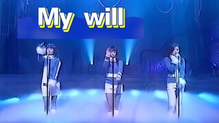 犬夜叉TV版 第一季片尾曲 My Will 罕见现场版 中日字幕