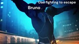 Bruno VS Yuki GLMM GCMM In Anime Fight Scenes style