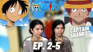 Watching ONE PIECE Episodes 2-5 | tiff and stiff reaction video