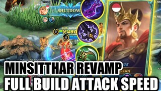 MINSITTHAR REVAMP | PAKAI BUILD ATTACK SPEED GAK ADA OBAT