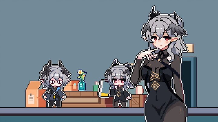 [Pixel Ark] The secret of Logos was discovered by mom♡!