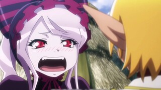 "Shalltear akan selalu kuat dalam hidupnya~ Bagaimanapun juga, dia tetap manis dan konyol!"