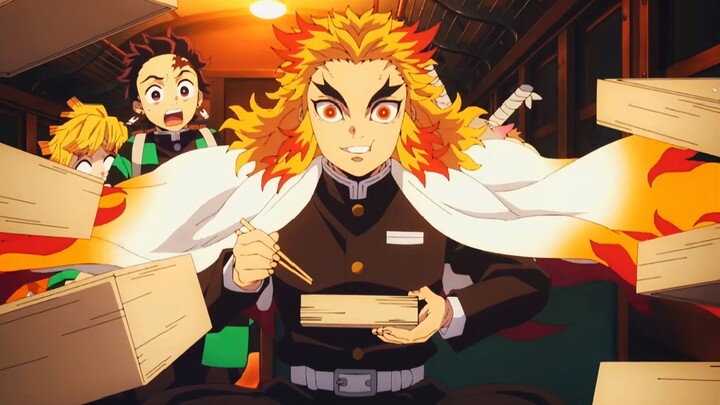 Demon Slayer: The Movie - Mugen Train | Sebelum Rengoku Menjadi Donat🗿 [AMV]