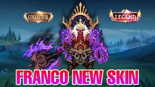 Franco New Skin - LEGEND-COLLECTOR or EPIC SKIN 899💎 | MLBB