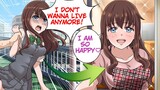 [Manga Dub] I saved a hot classmate who was in trouble and now she wants to stay with me