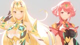 [Xenoblade Chronicles] Pyra กับ Mythra โชว์สเต็ปแดนซ์เพลง Come Alive