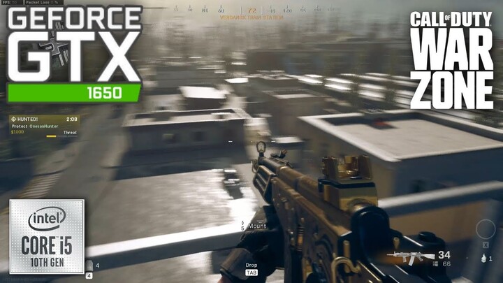 Call of Duty Warzone | GTX 1650 TI with i5-10300H (Laptop) ROG Strix G15 G512LI