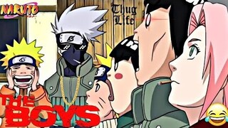 Guy sensei and rock lee funny 😂 moments in hindi Naruto thug life moments | Sony yay Naruto#naruto