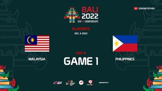 Philippines vs Malaysia Game 1 IESF World Esports Championship 2022 | PHL vs MAS ESPORTSTV